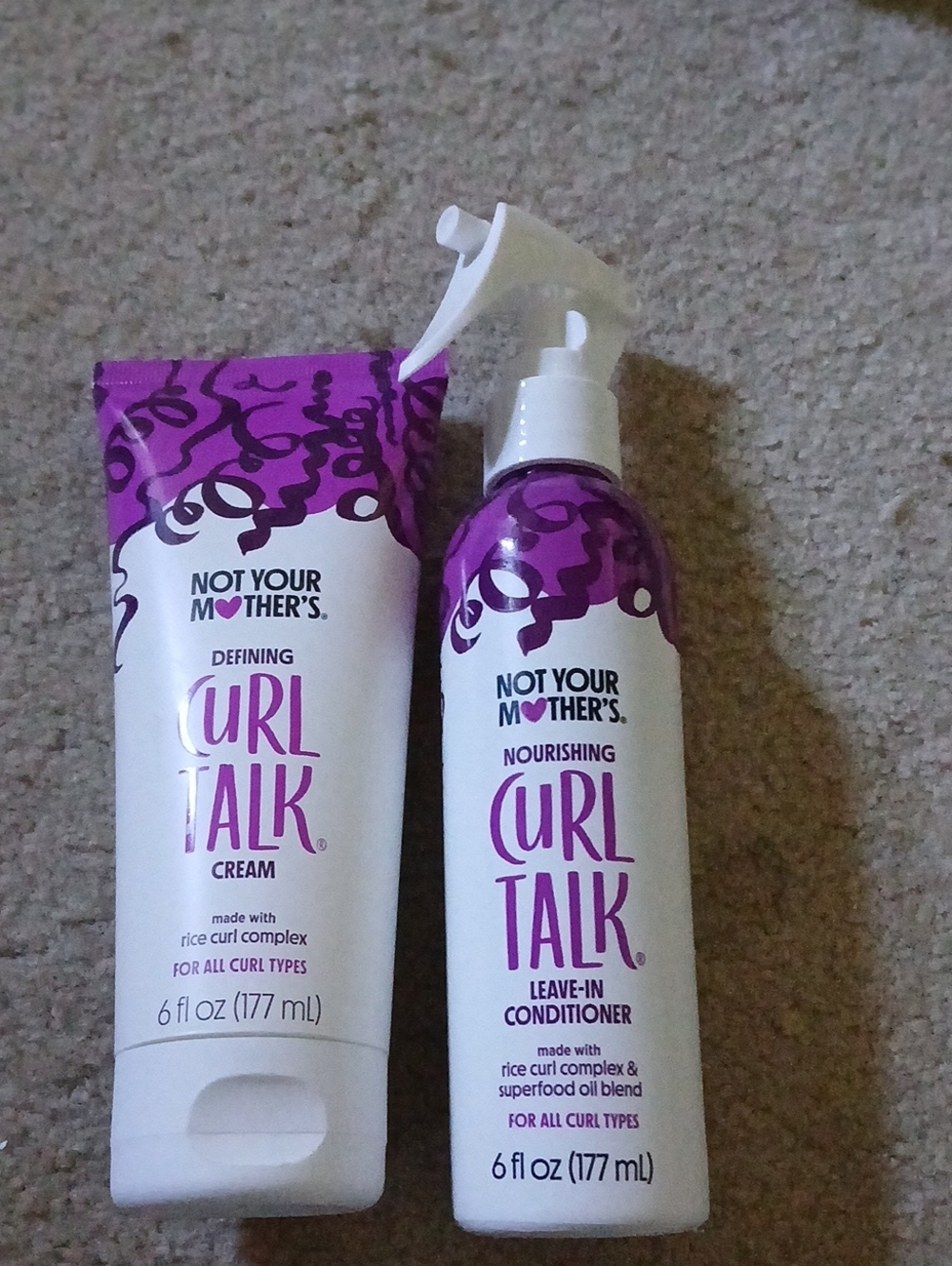 Not Your Mother's Curl Talk Defining Cream And Leave In Conditioner
